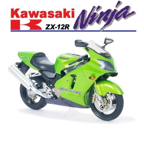 Motor Mainan Model Kit Kawasaki Ninja ZX-12R - 14084