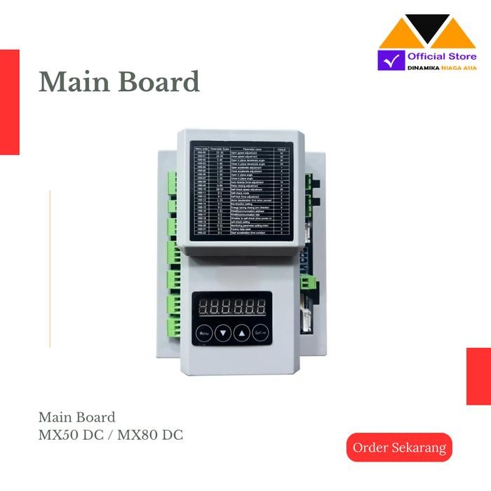 MAINBOARD SERI MX50/MX80 DC BARRIER GATE CONTROLLER BOARD BARRIER GATE