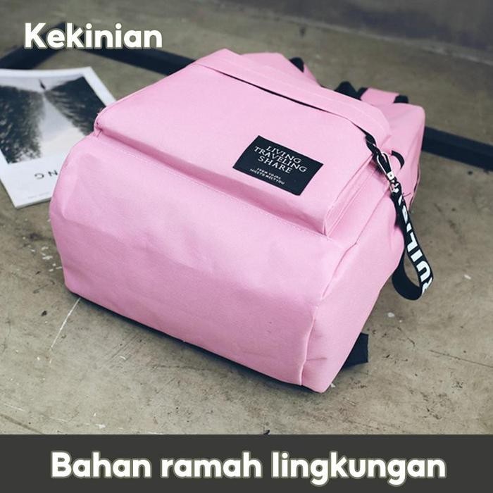 Ransel Sekolah Tas Anak Sekolah Backpack Tas Wanita Laki-Laki Tas Punggung Dewasa Unisex Fashion