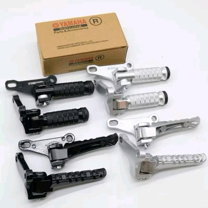 PREMIUM YAMAHA FOOTSTEP ALLOY/PINJAKAN KAKI BELAKANG UNTUK MOTOR YAMAHA MX KING/MX 135/Y15ZR ALL