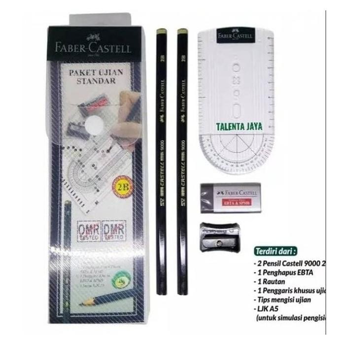 

Faber Castell Paket Belajar Online / Ujian Standar / Ujian Mantap Pulpen Stylus Pen Pensil 2B Rautan