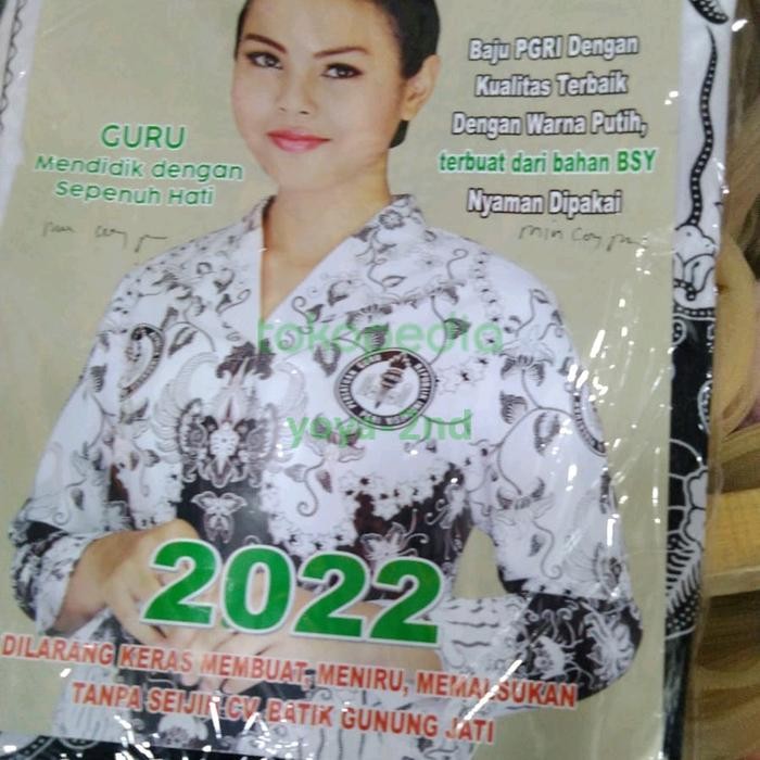 TERLARIS kain seragam guru pgri terbaru 2022 READY STOCK