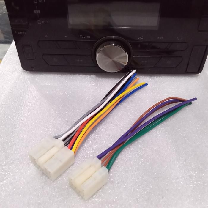 PREMIUM Soket tape mobil CALYA kabel soket headunit TOYOTA DPX 5000BTIT