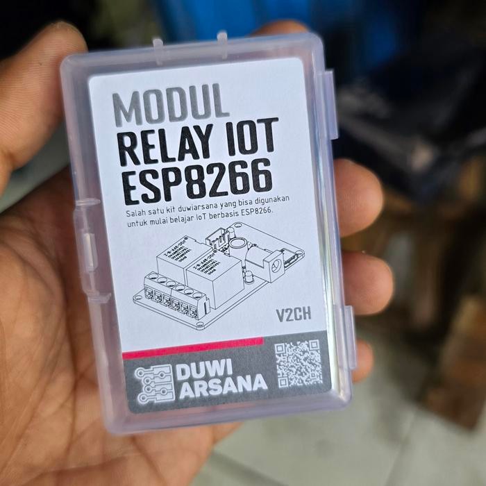 PREMIUM Modul Relay Belajar IoT ESP8266