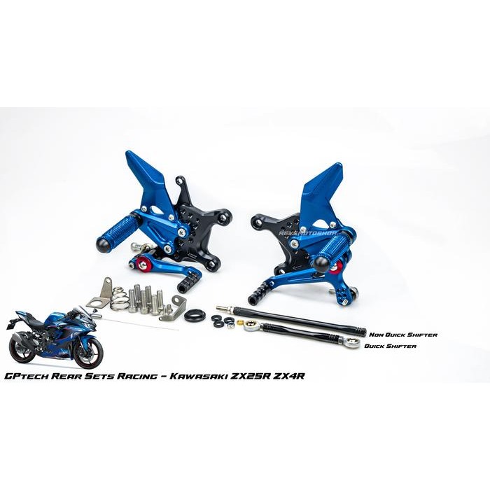 PREMIUM FOOTSTEP REARSET GPTECH RACING KAWASAKI NINJA ZX25R