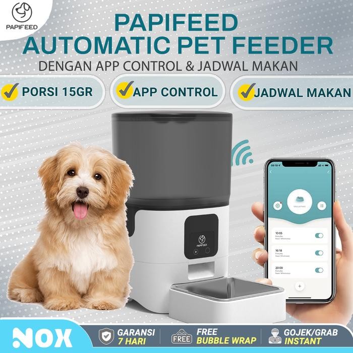 

SIAPKIRIM Smart automatic pet feeder dispenser makanan otomatis anjing kucing READY STOCK