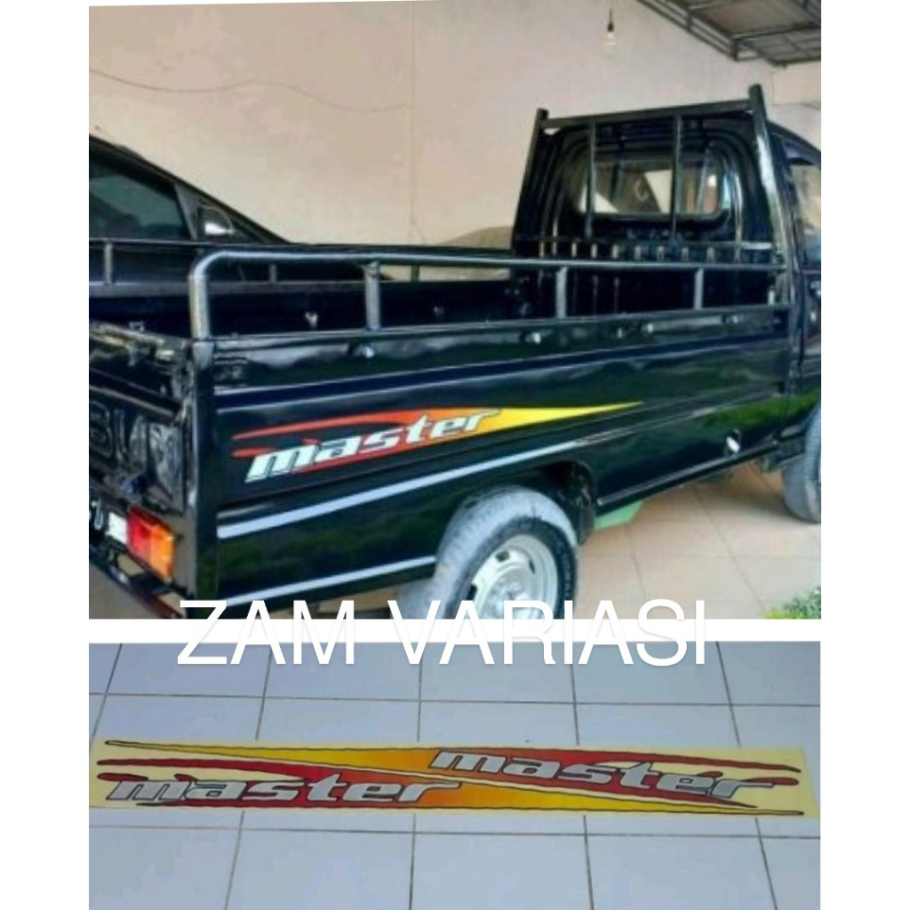 STIKER STICKER LIST BODY MASTER ESPASS ZEBRA MASTER / STIKER DAIHATSU ESPASS MASTER PICK UP / STIKER