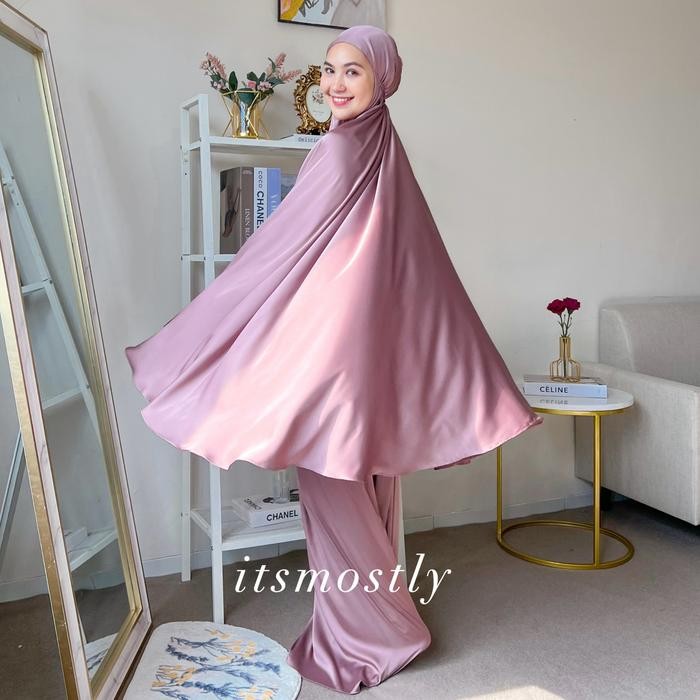 ITSMOSTLY - Medina Prayer Set (Mukena Silk Premium)