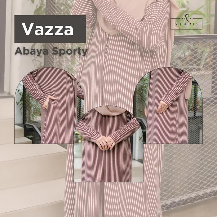 Gamis Abaya Olahraga Sporty Wanita Premium - Vazza Abaya Sporty
