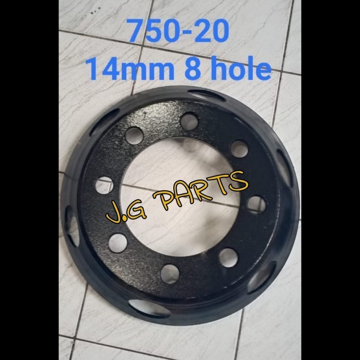 Topi Velg Velk Pelek Hino Lohan 260 Ti Lubang 8 R20 / 20 Tebal 14 Mm Kode 042