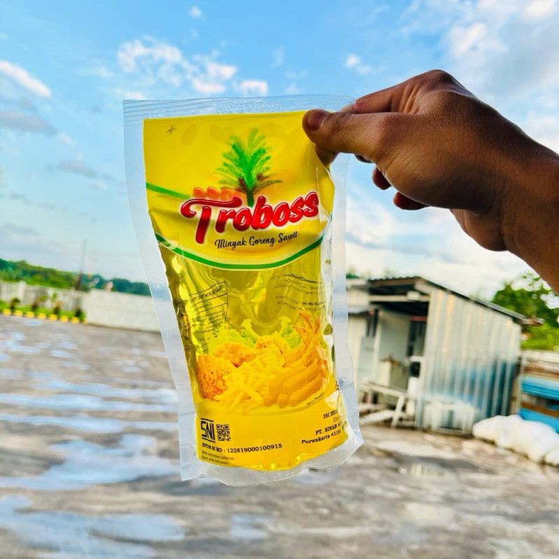 

minyak goreng Troboss 400ml