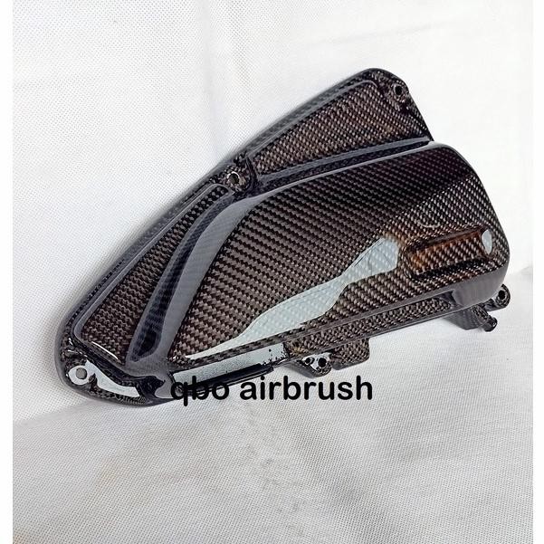 LANGSUNG ORDER COVER FILTER SCOOPY 2021 CARBON KEVLAR