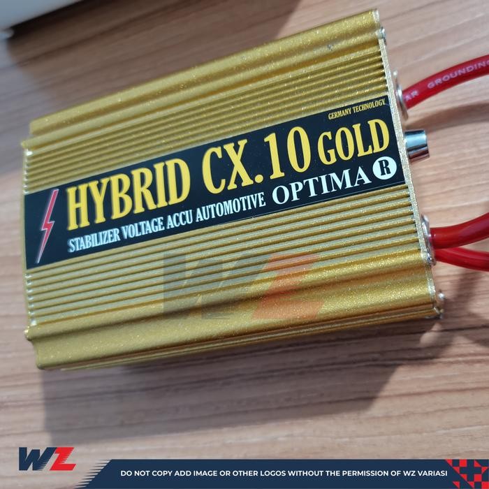 READY STOK Stabilizer aki mobil Hybrid GOLD CX 10 PRO model hurricane