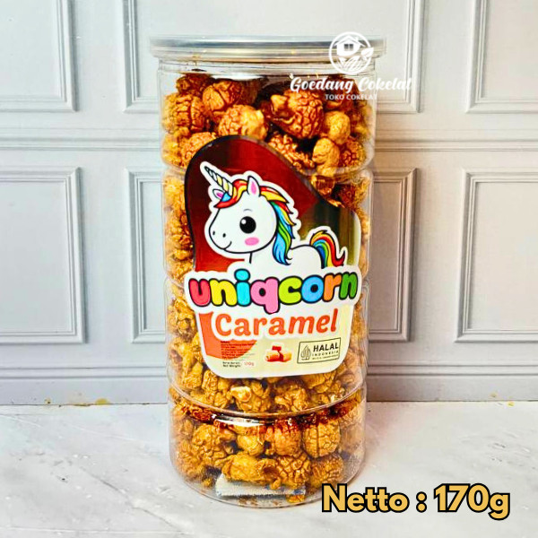 

Naraya Uniqcorn Popcorn Big Ball Berondong Jagung Rasa Coklat Caramel Sweet Salty 170g