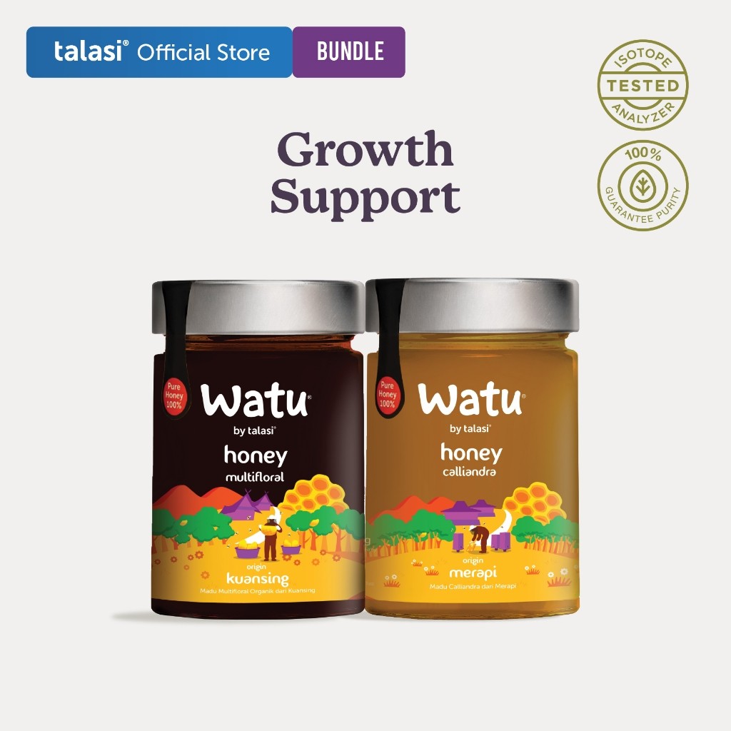 

Growth Support - Kuansing & Merapi, Watu Honey Bundle