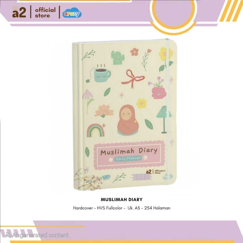 

LINDU [Arasy] Muslimah Diary Daily Planner Hard Cover