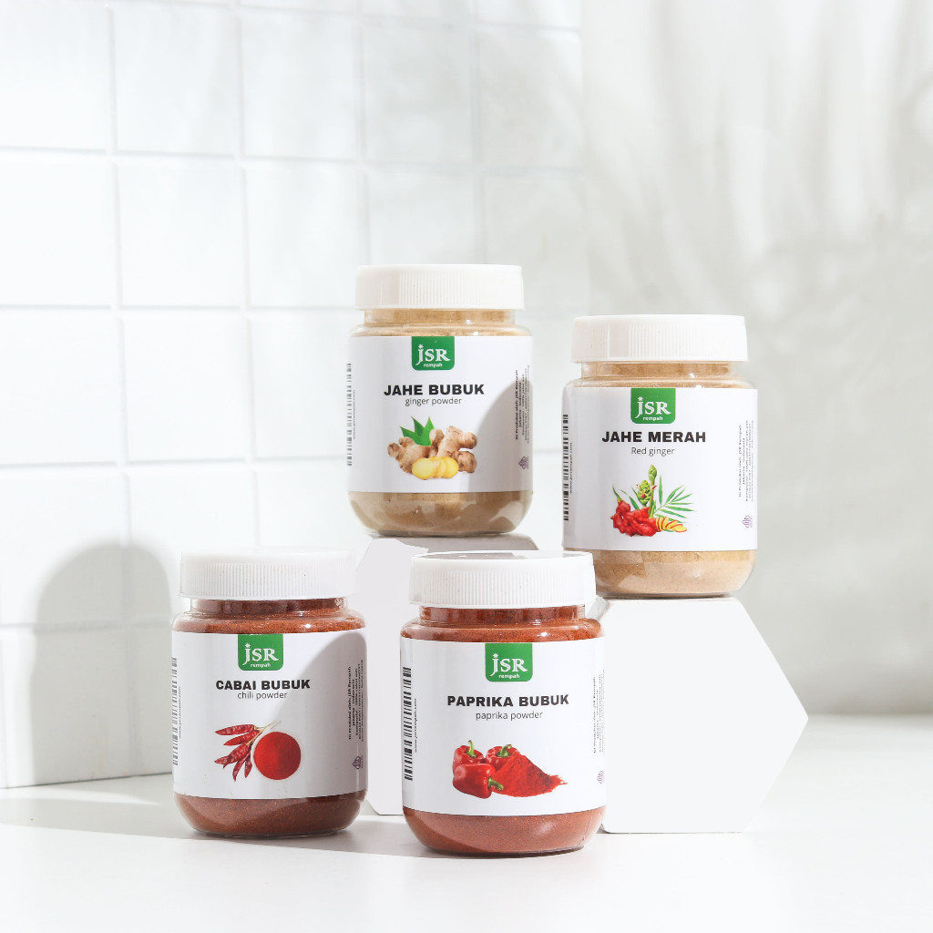 

JSR REMPAH Bumbu Masak Ketumbar Lengkuas Cabai Lada Paprika Jahe Jinten Adas Kemiri Pala Bubuk Asli
