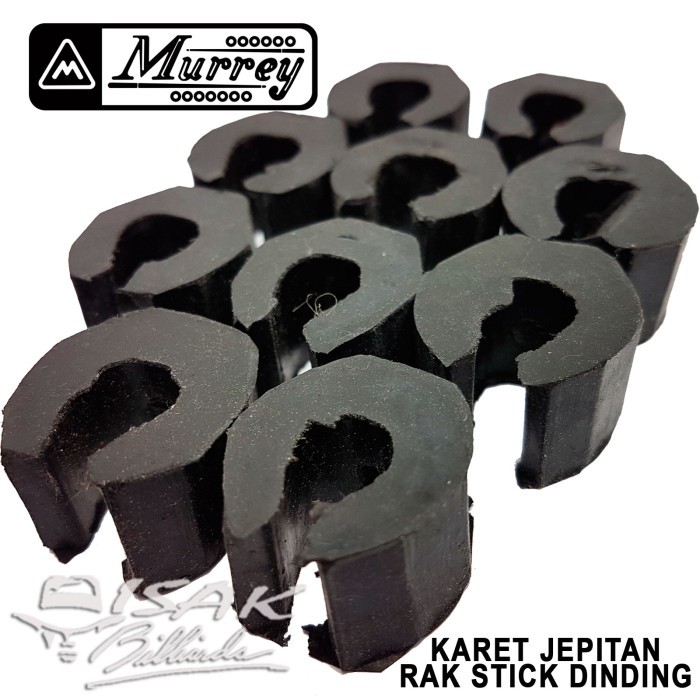 Karet Jepitan Stick - Murrey Cue Rack Rak Stik Billiard Biliar Bilyard