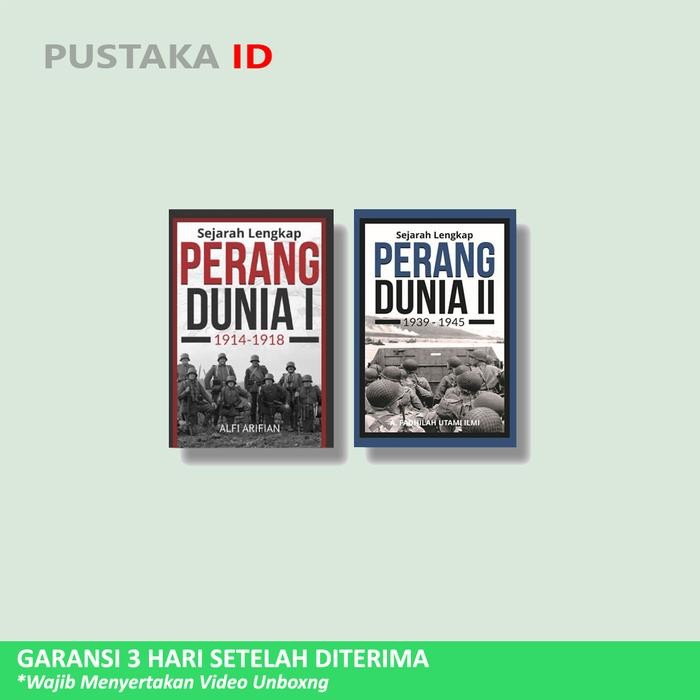 

Paket Buku Sejarah Lengkap Perang Dunia 1 dan 2 - Alfi Arifian & Fadhilah Utami Ilmi