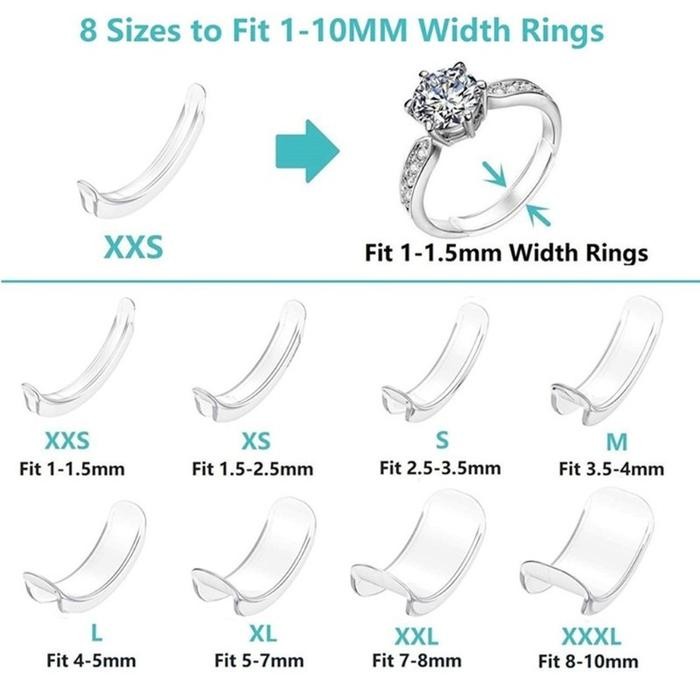 Bantalan Ring Adjuster Pengganjal Cincin Kebesaran Spiral Ring Size Terbaru