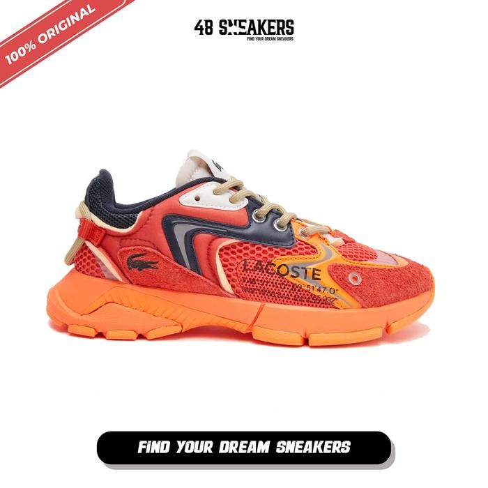 BEST SELLER Sepatu Wanita Lacoste L003 NEO Trainers Red (745SFA0001AM1) Original