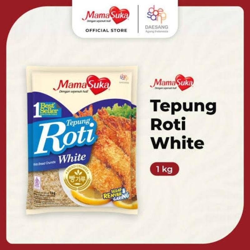 

Tepung Roti panir white Mamasuka 1kg
