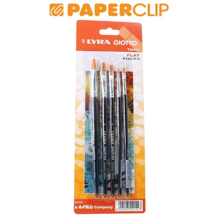 

Kuas Lyra 569900 Set Flat #Gratisongkir