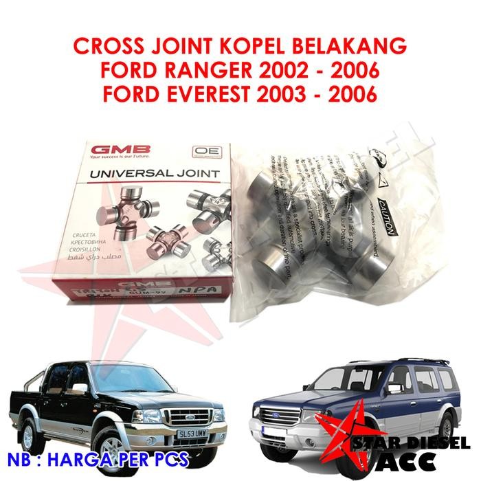 Cabang 4 Kopling Ford Ranger Belakang Silang 4 Cross Joint Ford Everes