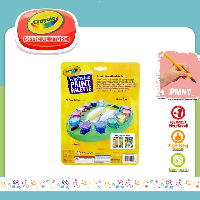 

Cat Air Crayola Washable Kid'S Paint Palette #Gratisongkir