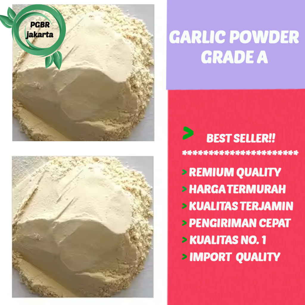 

Bawang Putih Bubuk 500 gr Garlic Powder Grade 500 g