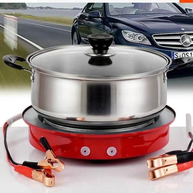 Pemanas Listrik DC 12V 24V, Pemanas Listrik Kompor Pemanas Listrik Luar Ruangan Khusus Tenaga Surya 