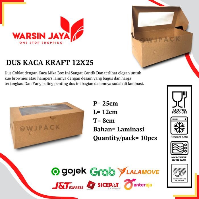 BEST SELLER DUS KACA KRAFT 12X25X8