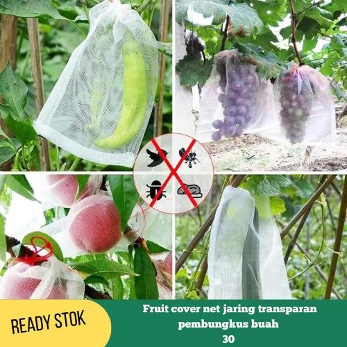 Fruit cover net jaring transparan pembungkus buah 30