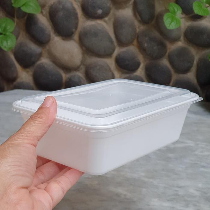 THINWALL EASY PACK PUTIH SUSU KM-750 FOOD CONTAINER PERSEGI 750 ML