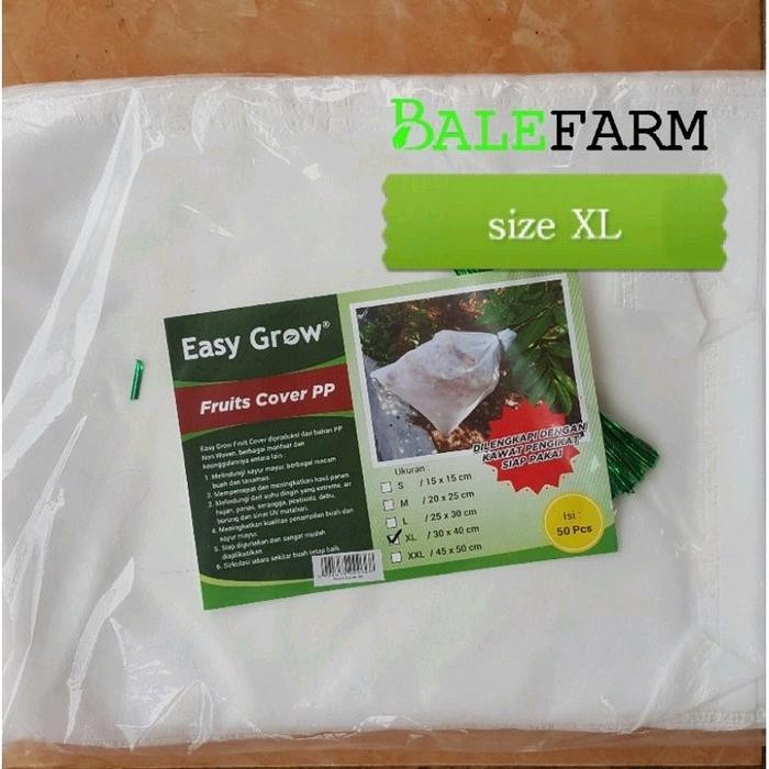 Brongsong pembungkus fruit cover xl buah kelengkeng jambu air mangga anggur melon Easy Grow Fruit
