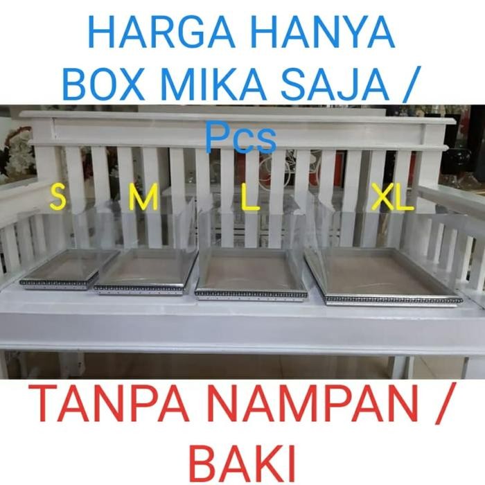 [BOX MIKA HANTARAN] Kotak MIKA Hantaran Seserahan Sangjit, Box MIKA 15