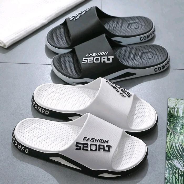 Sandal Selop Anak Laki Laki Usia Tanggung Sandal Slip-On Anak Kekinian Fashion