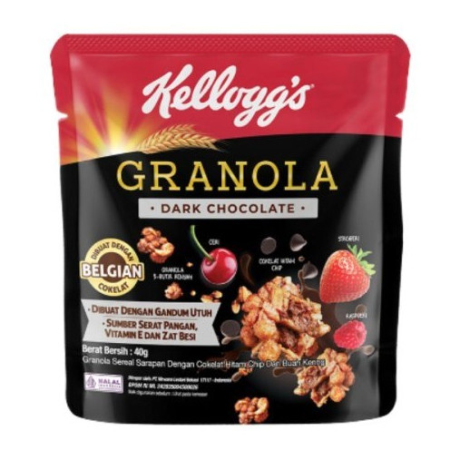 

[BUNDLE 6] Kelloggs Granola Dark Chocolate Pouch 40g