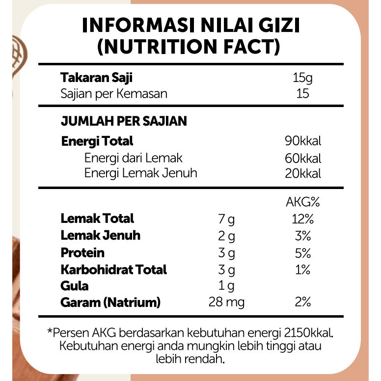 

Nourish Dark Chocolate Peanut Butter - 225 gr