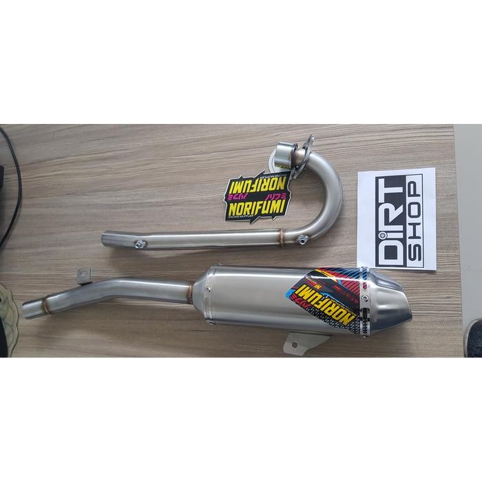 KNALPOT VIAR 200 CROSS X NORIFUMI NF