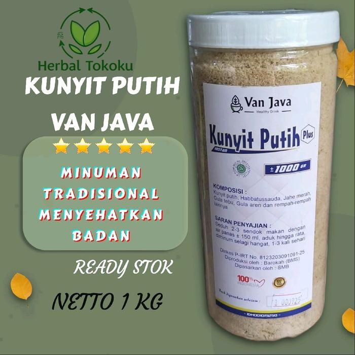 

Terlaris Kunyit Putih Bubuk Instan Van Java 1 Kg