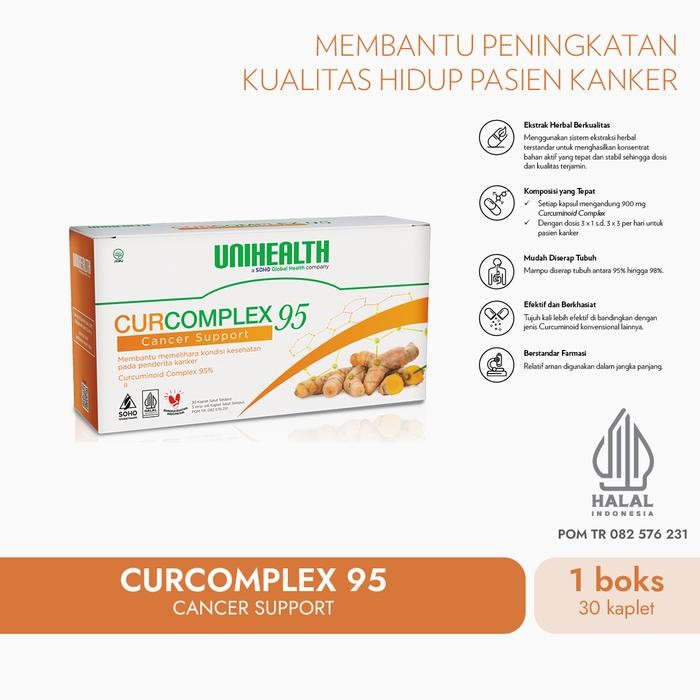 

Terlaris Multivitamin Penderita Kanker Curcomplex 95 Ekstra Kunyit Meningkatkan Daya Tahan Tubuh - 1