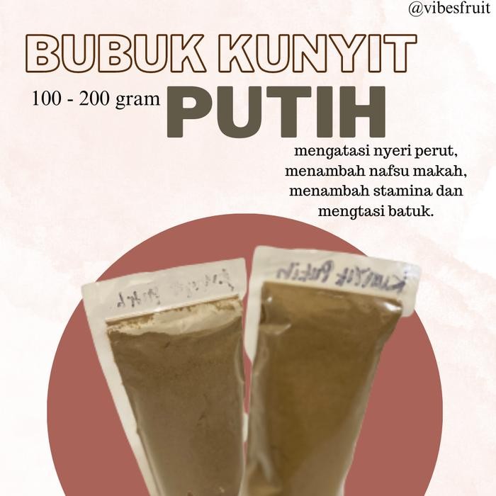 

Terlaris Premium Bukub Kunyit Putih 100 / 200 Gram