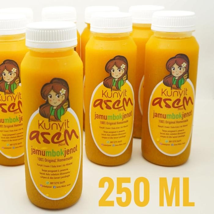 

Terlaris Kunyit Asem Mbok Jenot 250Ml