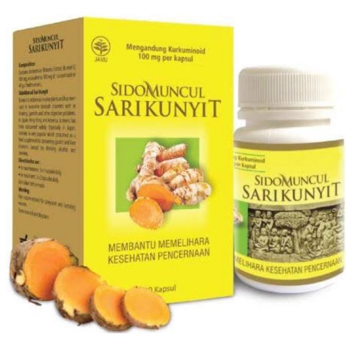 

Terlaris Sari Kunyit Sidomuncul Isi 50 Kapsul Untuk Memelihara Pencernaan