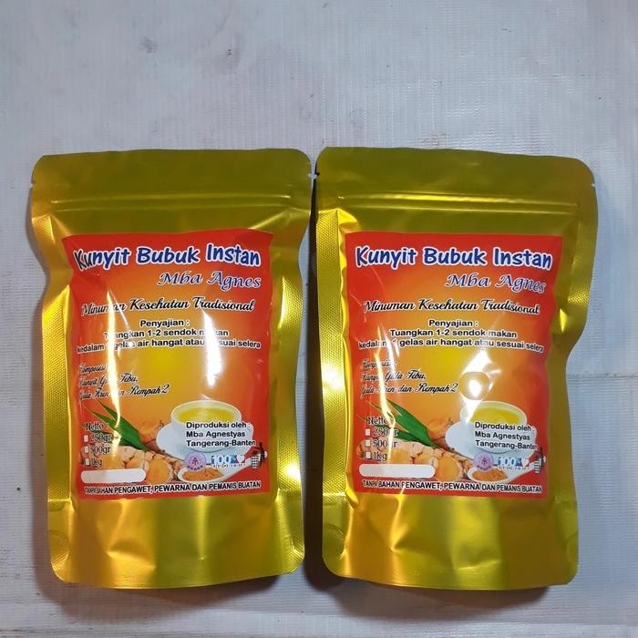 

Terlaris Kunyit Bubuk Instan Mba Agnes/250G