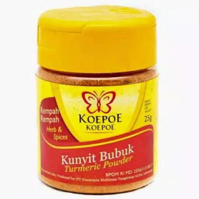 

Terlaris Kunyit Bubuk 25Gr Cap Kupu Kupu