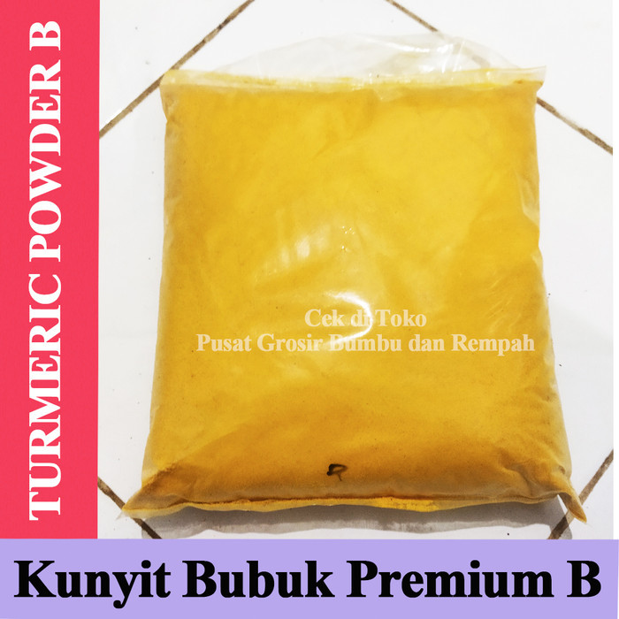 

Terlaris Kunyit Bubuk 1 Kg / Turmeric Powder B / Kunyit Bubuk Super 1 Kg