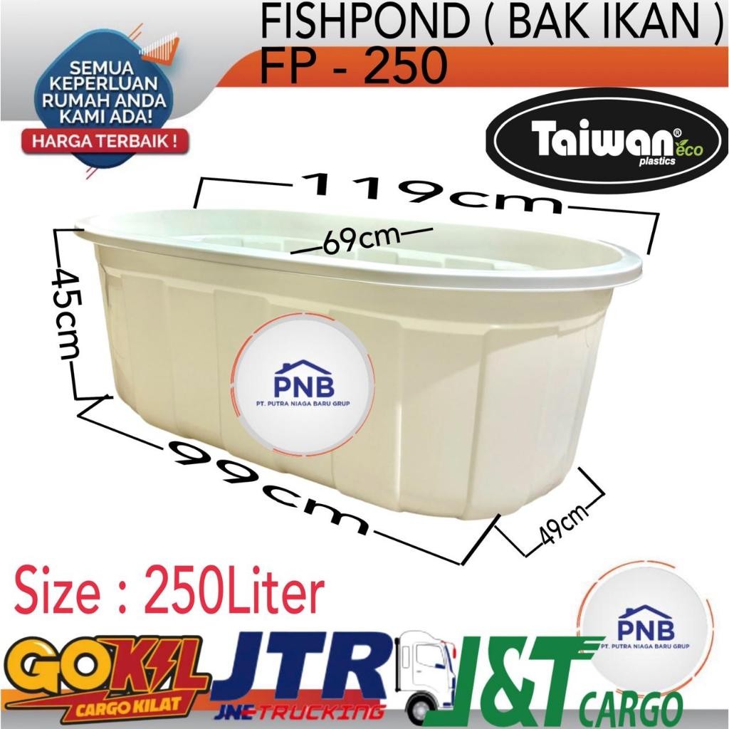 Bak Kolam Ikan Besar Fishpond Taiwan XL
