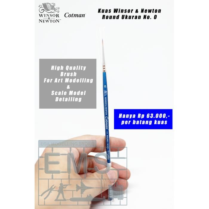 

Kuas Winsor & Newton - Cotman Round 0 / Alat Lukis / Tool Gunpla